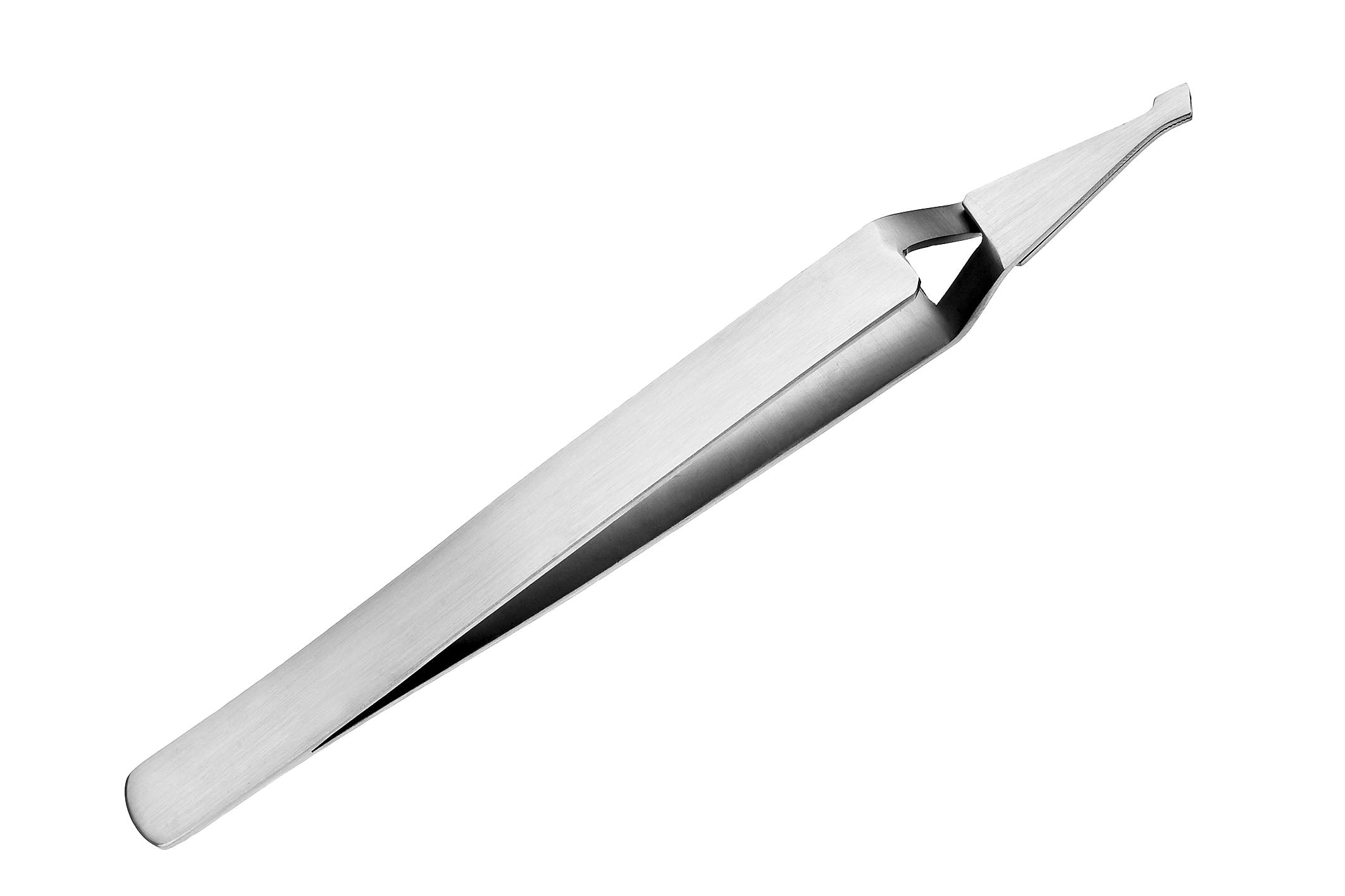 Tweezers straight lace