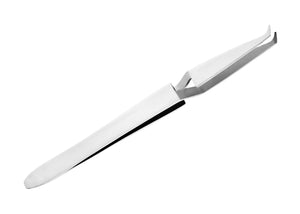 Ironing tweezers Fine tip 45, angled